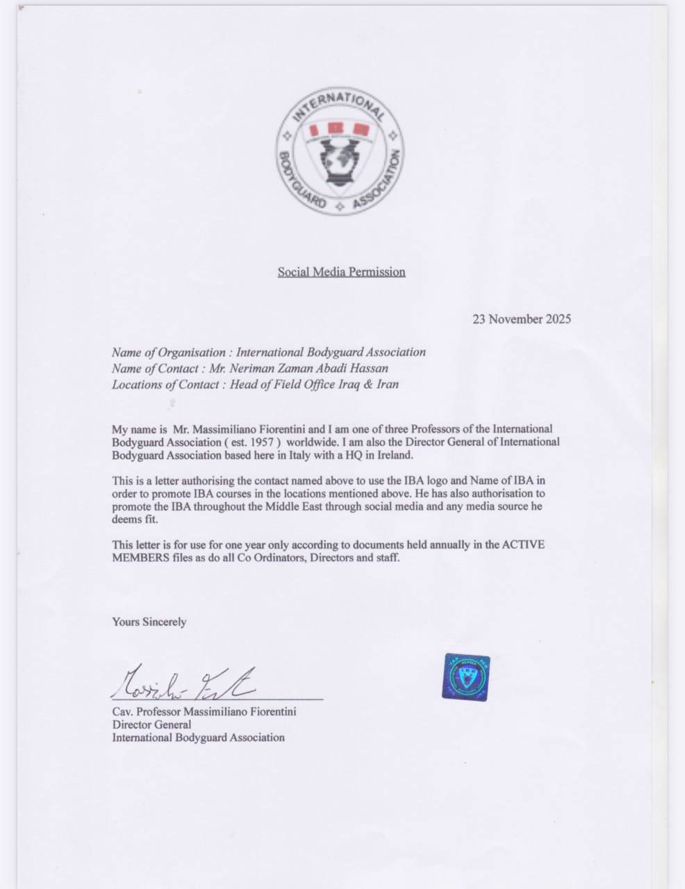 Second Professional Photo